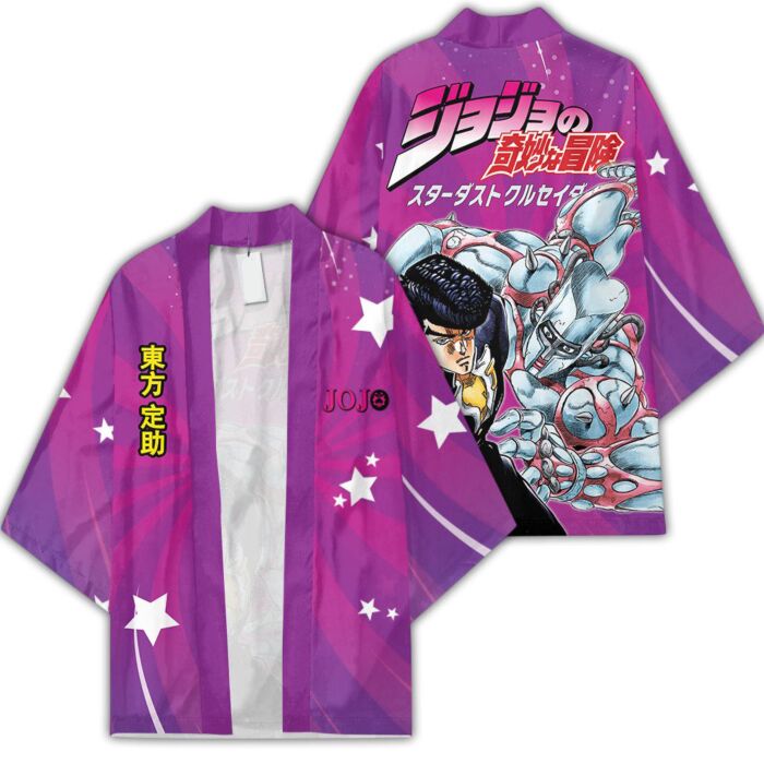 Josuke Higashikata JoJos Bizarre Adventure Kimono Custom Uniform Anime  Clothes Cosplay Jacket