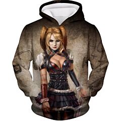 Hot Blonde Harley Quinn Awesome HD Graphic Hoodie HQ021