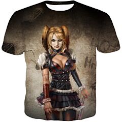 Hot Blonde Harley Quinn Awesome HD Graphic T-Shirt HQ021