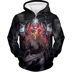 Fullmetal Alchemist Brothers Together as One Edward x Alphonse Best Anime Poster Hoodie FA025