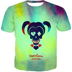Harley Quinn Promo Suicide Squad Super Cool Logo Awesome T-Shirt HQ052