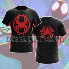 Across The Spider Verse Miles Morales Cosplay T-shirt