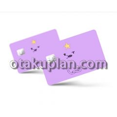 Adventure Time Purple Lumpy Space Princess Credit Card Skin