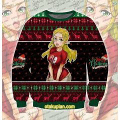 Ahegao Zelda Ugly Christmas Sweatshirt