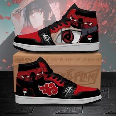Akatsuki Itachi Sharingan Eyes Anime Sneakers Shoes