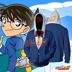 Detective Conan Hoodie Cosplay Jacket Zip Up