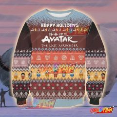 Avatar The Last Airbender 2910 3D Print Ugly Christmas Sweatshirt