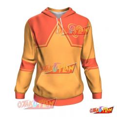 Avatar The Last Airbender Yellow All Over Print Pullover Hoodie