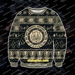 Battlestar Galactica 2111 3D Print Ugly Christmas Sweatshirt V2