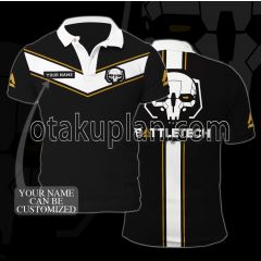 Battletech 1108 Black Custom Name Polo Shirt