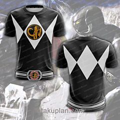 Black Power Rangers T5 T-shirt
