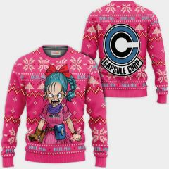 Bulma Ugly Christmas Sweater Dragon Ball Hoodie Shirt