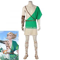 Game The Legend of Zelda Breath of The Wild 2 Link Fullsuit Cosplay Costumes