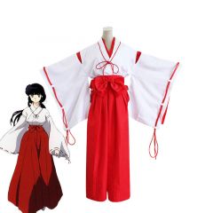 Anime Inuyasha Kikyo Cosplay Costume
