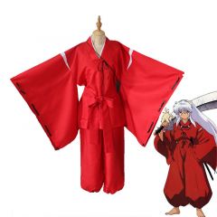 Anime Inuyasha Inuyasha Red Cosplay Costume