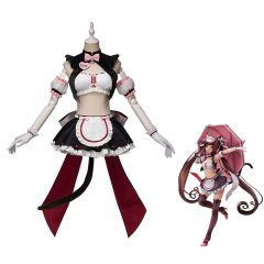 Anime Nekopara Catgirl Chocola Race Queen Maid Outfits Cosplay Costume