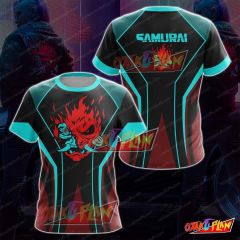 Cyberpunk 2077 Samurai T-Shirt V2