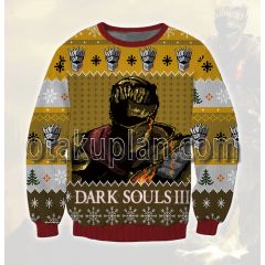 Dark Souls 3 3D Printed Ugly Christmas Sweatshirt