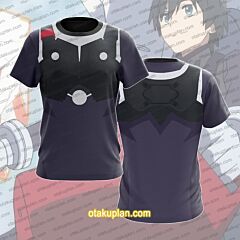 Darling in the FranXX Hiro Male Combat Suit Cosplay T-Shirt