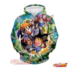 Dragon Ball Endless Adventure Goku (GT) & Pan (GT) & Trunks (GT) Hoodie