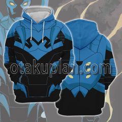 DC Young Justice Blue Beetle Cosplay Hoodie