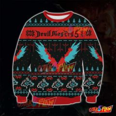 Devil May Cry 3D Print Ugly Christmas Sweatshirt
