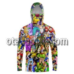 Dragon Ball Z All Characters Masked Hoodie