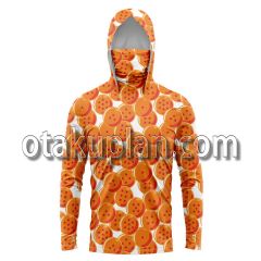 Dragon Ball Z One Star Two Star Dragonball Masked Hoodie