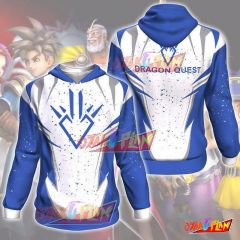 Dragon Quest Fly All Over Print Pullover Hoodie