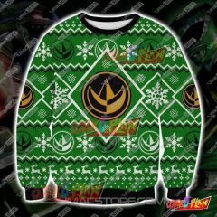 Dragonzord Power Rangers 3D Print Pattern Ugly Christmas Sweatshirt