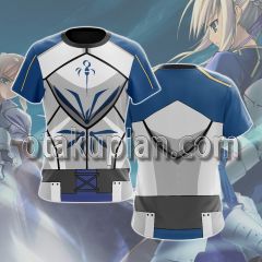 Fate Grand Order Saber Cosplay T-shirt