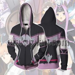 FateGrand Order Absolute Demonic Front Babylonia Ana Cosplay Zip Up Hoodie