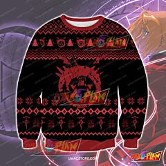 Fullmetal Alchemist 1209 3D Print Ugly Christmas Sweatshirt