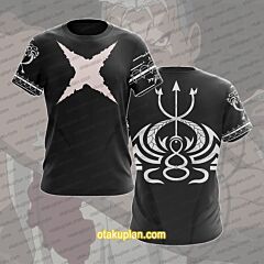 Fullmetal Alchemist Scar Reverse Make a Formation Cosplay T-Shirt