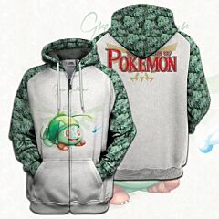 Game Legend of Zelda and Poke all over print Hoodie / T-Shirt