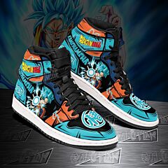 Goku Blue Shoes Kamehameha Custom Made Anime Dragon Ball Sneakers