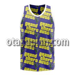 Grand Theft Auto V Graphic Style Basketball Jersey