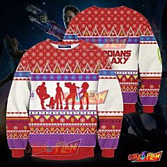 Guardians Of The Galaxy 3D Print Ugly Christmas Sweatshirt V3