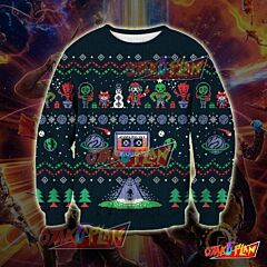 Guardians Of The Galaxy 3D Print Ugly Christmas Sweatshirt