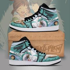 Haku Chihiro Spirited Away Anime Sneakers Shoes