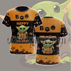 Halloween Star Wars Baby Yoda Boo T-shirt