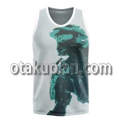 Halo Master Chief Pattern Graphic Style Basketball Jersey