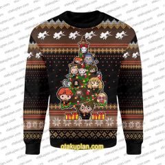 Harry Potter 3D Print Ugly Christmas Sweatshirt