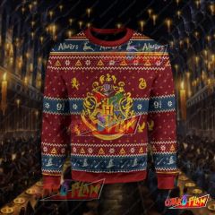 Harry Potter 3D Print Ugly Christmas Sweatshirt