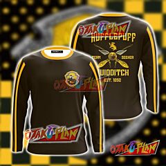 Hufflepuff Quidditch Team Est 1092 Harry Potter 3D Long Sleeve Shirt V2