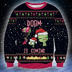 Invader Zim Doom 2408 Christmas Sweatshirt V2