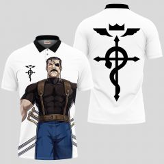 King Bradley Fullmetal Alchemist Anime Polo Shirts