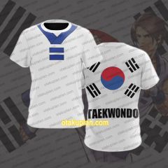 KOF Kim Kaphwan The King of Fighters Cosplay T-shirt