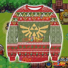 Legend Of Zelda 3D Print Ugly Christmas Sweatshirt