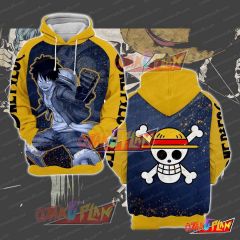 Luffy One Piece Pullover Hoodie